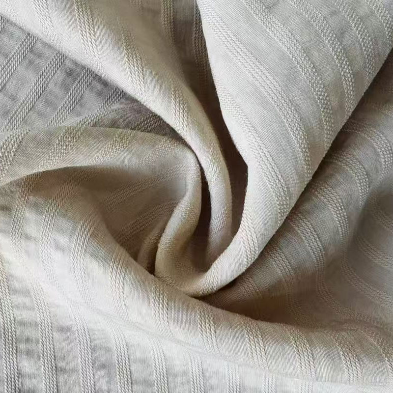 Lotus Stripe Nylon Single-Filament Rayon Interwoven Tyg