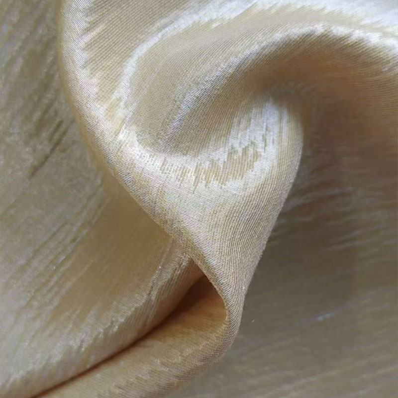 Aurora Polyester Enkelfilament Glänsande Tencel Viskosfibertyg