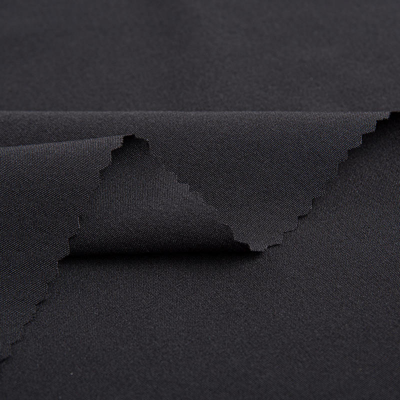 XSKF 100D 130gsm fyrsidigt stretchtyg (kaffekol)